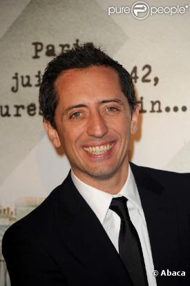 Gad Elmaleh et sa compagne Marie Drucker