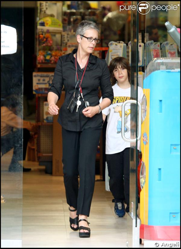 Jamie Lee Curtis et son fils Thomas, 12 ans bientôt