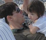 Pause tendresse avec Tom Cruise 