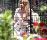Kirstie Alley dans sa propriété de Hollywood (15 avril 2010)