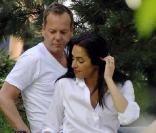 Kiefer Sutherland et Siobhan Monnouvrier 