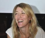 Valeria Bruni-Tedeschi à la Terrazza Martini, à Milan, lors du festival Aspettando Cannes, le 23 avril 2010
