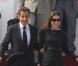 Carla Bruni et Nicolas Sarkozy arrivent à Shanghaï. 29/04/2010 
