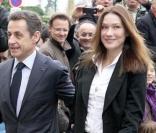 Carla Bruni et Nicolas Sarkozy 