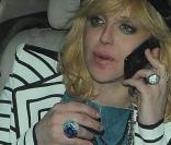 Courtney Love à Londres, le 5 mai 2010