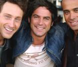 Les 2Be3, avec Frank, Adel et Filip.