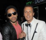 Jean-Roch et Lenny Bravitz, au VIP Room Saint-Tropez, le 5 août 2009 ! 