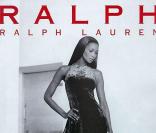 Le top model Beverly Peele pose pour une publicité Ralph Lauren 