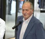 Le roi d'Espagne Juan Carlos à sa sortie d'hôpital à Barcelone, le 11 mai 2010 !
