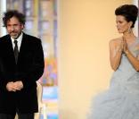 Tim Burton et Kate Beckinsale lors de la cérémonie d'ouverture du 63e festival de Cannes le 12 mai 2010