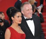 Salma Hayek et François-Henri Pinault lors du tapis rouge du 63e festival de Cannes le 14 mai 2010