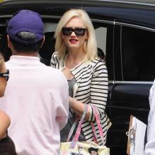 Gwen Stefani et Gavin Rossdale passent du temps en famille à Beverly Hills le 16 mai 2010 <br />
