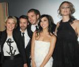 Toute l'équipe du Grand Journal à la soirée Chanel organisée au VIP Room à Cannes le 18 mai 2010