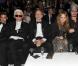 Karl Lagerfeld, Pascal Greggory, Baptiste Giabiconi, Vanessa Paradis et Johnny Depp à la soirée Chanel organisée au VIP Room à Cannes le 18 mai 2010