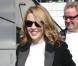 Kylie Minogue quitte les locaux de la radio NRJ, à Paris, le 18 mai 2010 !