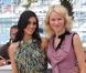 Naomi Watts et Liraz Charhi lors du photocall du film Fair Game durant le festival de Cannes le 20 mai 2010