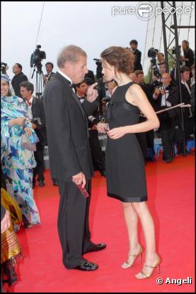 Patrick Poivre d'Arvor et Agathe Borne