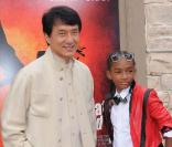 Jackie Chan et Jaden Smith lors de l'avant-première de Karate Kid à Los Angeles le 7 juin 2010