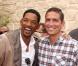 Will Smith et Jim Caviezel lors de l'avant-première de Karate Kid le 7 juin 2010 à Los Angeles