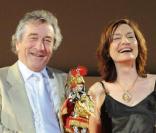 Robert de Niro récompensé lors du Festival du film de Taormine.