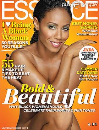Jada Pinkett Smith en couverture du magazine Essence du mois de juillet 2010