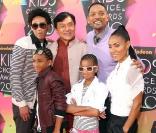 L'actrice américaine Jada Pinkett Smith en famille, avec un invité... Jackie Chan 
