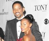 L'actrice américaine Jada Pinkett Smith et son mari Will Smith 