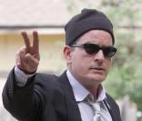 Charlie Sheen au tribunal d'Aspen, le 7 juin 2010