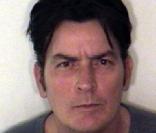 Charlie Sheen le jour de son arrestation le 25 décembre 2009 