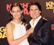 Katie Holmes et Tom Cruise, à l'occasion de l'avant-première de Night and Day , à Séville, en Espagne, le 16 juin 2010.