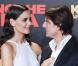 Katie Holmes et Tom Cruise, à l'occasion de l'avant-première de Night and Day , à Séville, en Espagne, le 16 juin 2010.