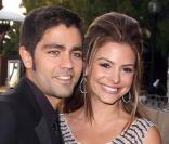 Adrian Grenier et Maria Menounos, à l'occasion de l'avant-première de la nouvelle saison de la série  Entourage , aux Paramount Pictures Studios d'Hollywood, à Los Angeles, le 16 juin 2010.