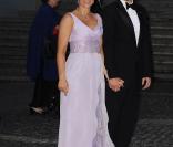Vendredi 18 juin, un gala était donné au Concert Hall de Stockholm en l'honneur du mariage de Victoria de Suède et Daniel Westling le lendemain. Photo : Martha-Louise et son mari Ari Behn. 