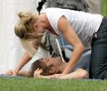 Ashton Kutcher et Cameron Diaz sur le tournage de Jackpot 