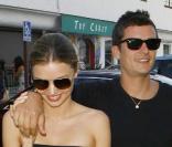 Orlando Bloom et sa fiançée Miranda Kerr