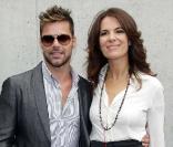 Ricky Martin au défilé Armani, en compagnie de Roberta Armani, à Milan le 22 juin 2010 !