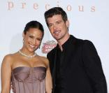 Paula Patton et son mari Robin Thicke 