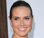 Le top model allemand Heidi Klum