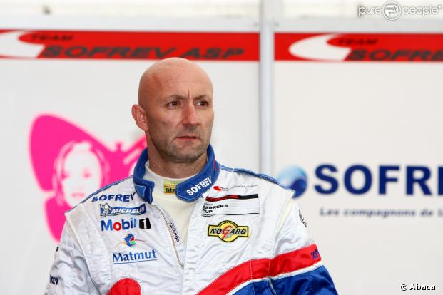 Fabien Barthez en pilote automobile