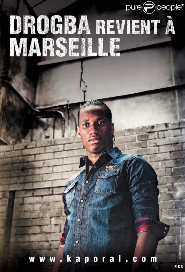 Didier Drogba nouvel ambassadeur de la marque de denim Kaporal