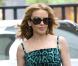 Kylie Minogue est récemment apparue moulée dans une élégante robe midi turquoise très féline signée Dolce &amp; Gabbana.