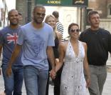 Eva Longoria et Tony Parker en vacances à Venise avec des amis, le 30 juin 2010