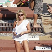 Geri Halliwell et Henry Beckwith sur la Côte d'Azur, profitant d'un séjour en amoureux ensoleillé