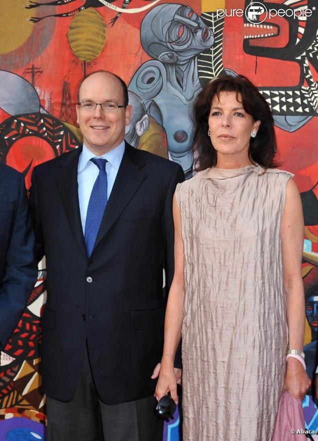 Albert et Caroline de Monaco