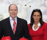 Albert et Stéphanie de Monaco