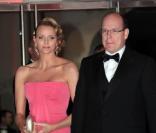Albert de Monaco et sa future épouse Charlène 