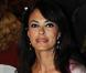 La superbe Maria Grazia Cucinotta, à Rome, le 6 juillet 2010.