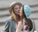 Leighton Meester et Blake Lively sur le tournage parisien de Gossip Girl, le 8 juillet 2010