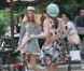Leighton Meester et Blake Lively sur le tournage parisien de Gossip Girl, le 8 juillet 2010