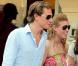 La princesse Beatrice, à Saint-Tropez, s'amuse avec son boyfriend Dave Clark, et des amis. Juillet 2010.